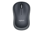 Logitech M185 Wireless Ambidextrous Optical Mouse, Gray (910-003888)