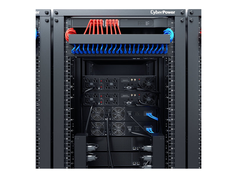 CyberPower Smart App Intelligent LCD 2000VA 2U UPS, 8-Outlet, Black (OR2200LCDRT2U)