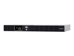 CyberPower Smart App LCD UPS Series 1000VA 1U, 6-Outlet, Black (OR1000LCDRM1U)