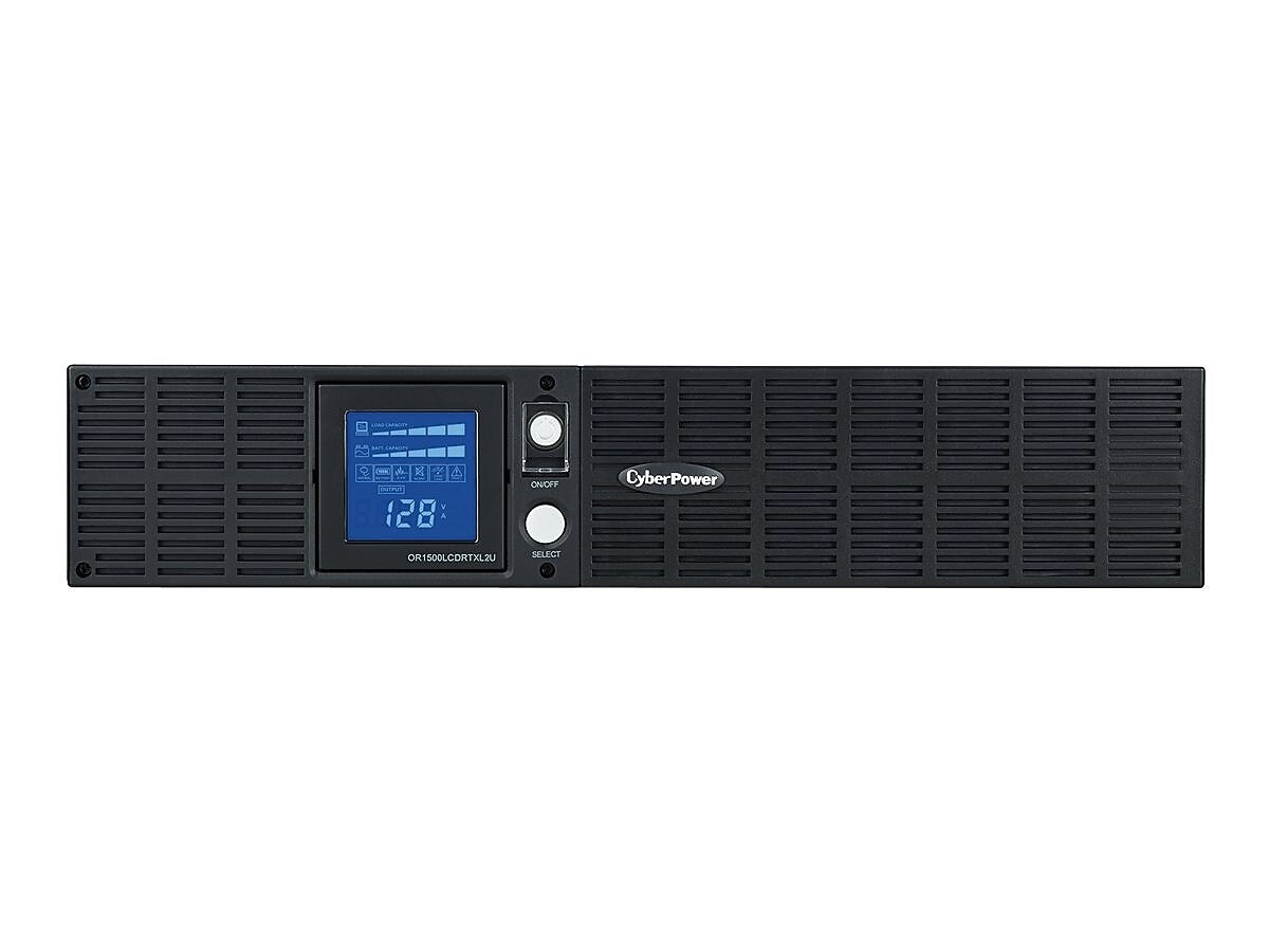 CyberPower Smart App Intelligent LCD 1500VA UPS, 8-Outlets, Black (OR1500LCDRTXL2U)