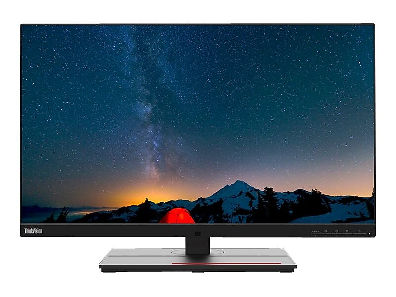 Lenovo ThinkVision P27u-20 27" 4K Ultra HD LED Monitor, Raven Black (62CBRAR6US)