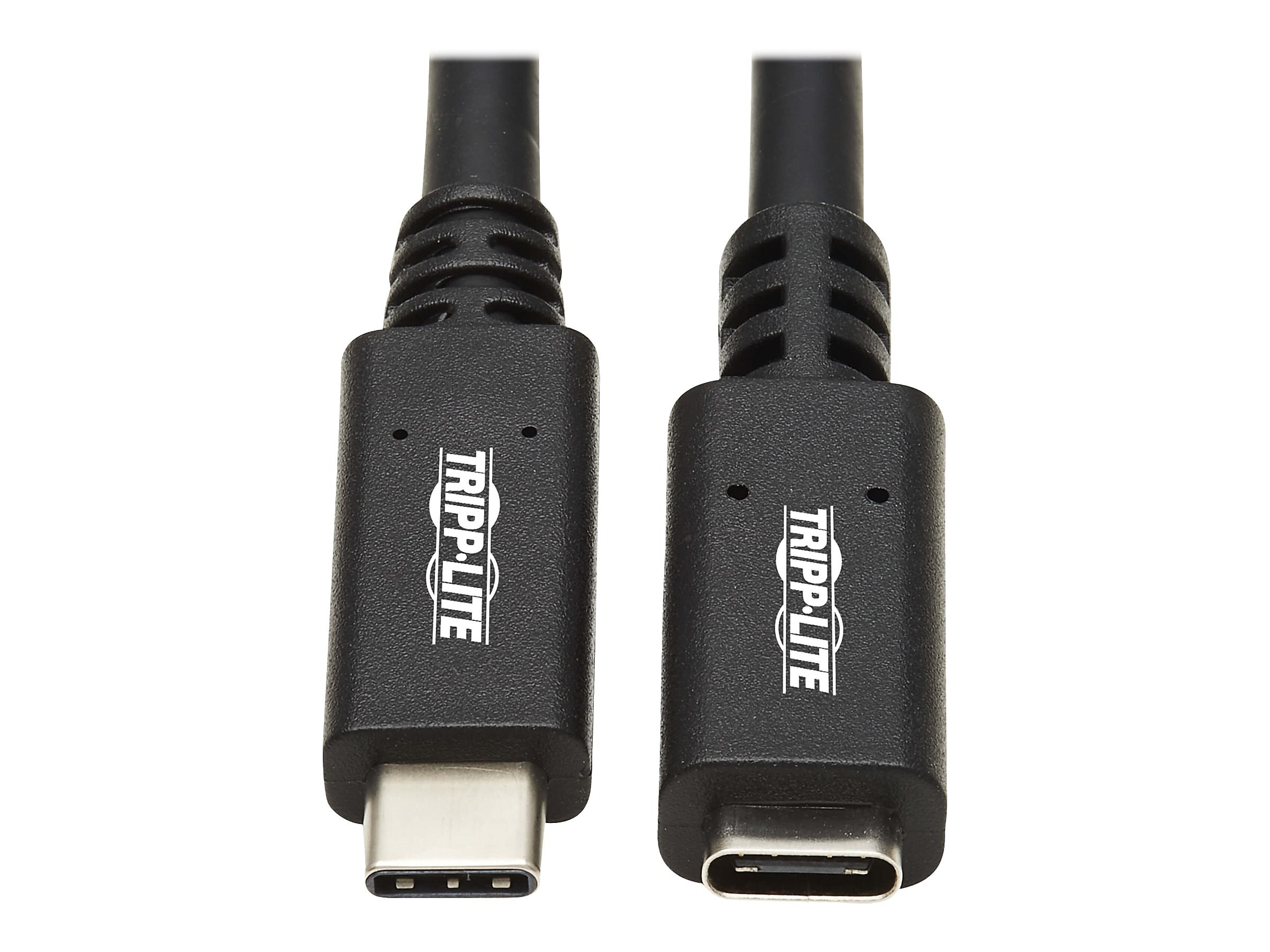 Tripp Lite 3' USB C Cable, Black (U421-003)