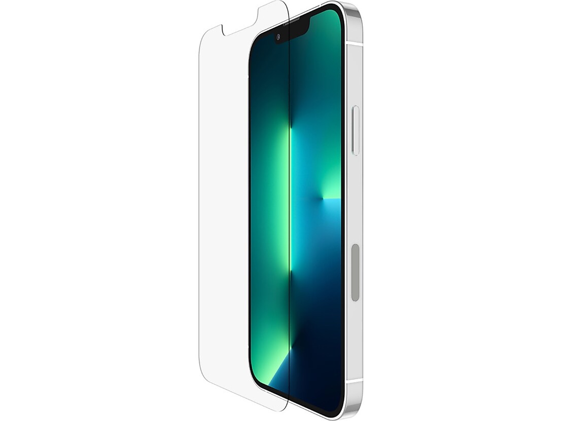 Belkin SCREENFORCE UltraGlass Glass Screen Protector for iPhone 13/13 Pro (OVA078ZZ)