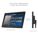 ViewSonic 24" 75Hz LED Touch Monitor, Black (TD2423D)