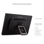 ViewSonic 24" 75Hz LED Touch Monitor, Black (TD2423D)