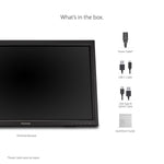 ViewSonic 24" 75Hz LED Touch Monitor, Black (TD2423D)