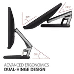 ViewSonic 24" 60Hz LED Monitor, Black (TD2455)