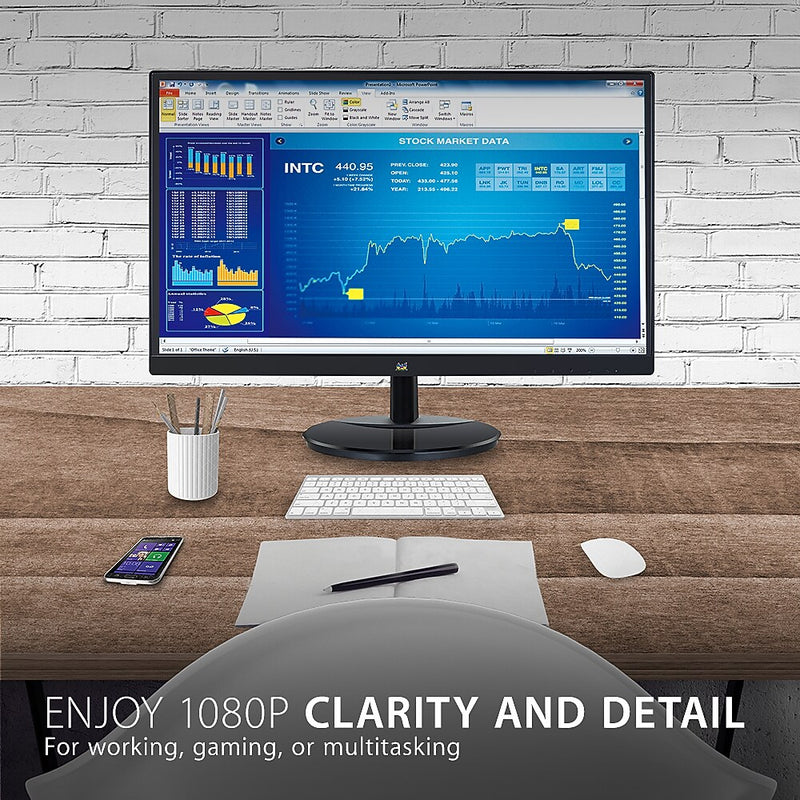 ViewSonic 24" 100Hz LED Monitor, Black (VA2459-SMH)