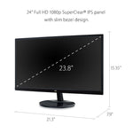 ViewSonic 24" 100Hz LED Monitor, Black (VA2459-SMH)