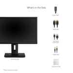 ViewSonic Ergonomic 24" 60Hz LCD Monitor, Black (VG2440)