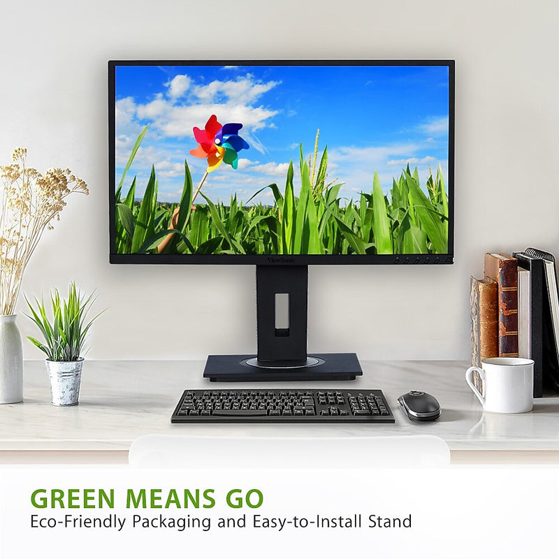 ViewSonic Ergonomic 24" 60Hz LCD Monitor, Black (VG2448-PF)