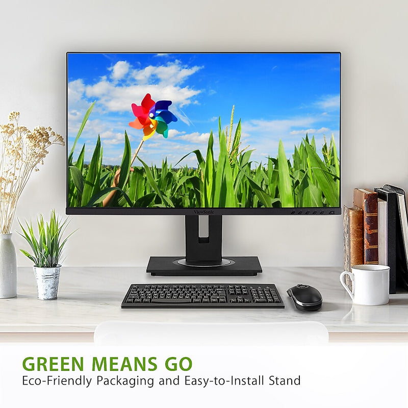 ViewSonic Ergonomic 27" 60Hz LCD Monitor, Black (VG2755)