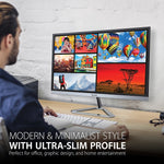 ViewSonic 22" 1080P Widescreen 75Hz IPS Monitor, Silver (VX2276-SMHD)