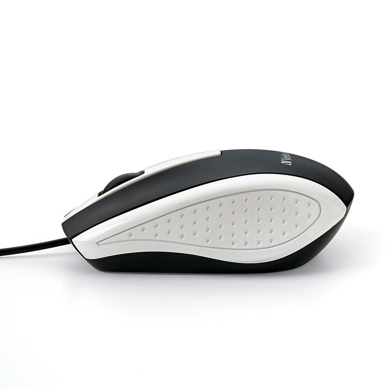 Verbatim Corded Notebook Optical 99740 Wireless Laser Mouse, White