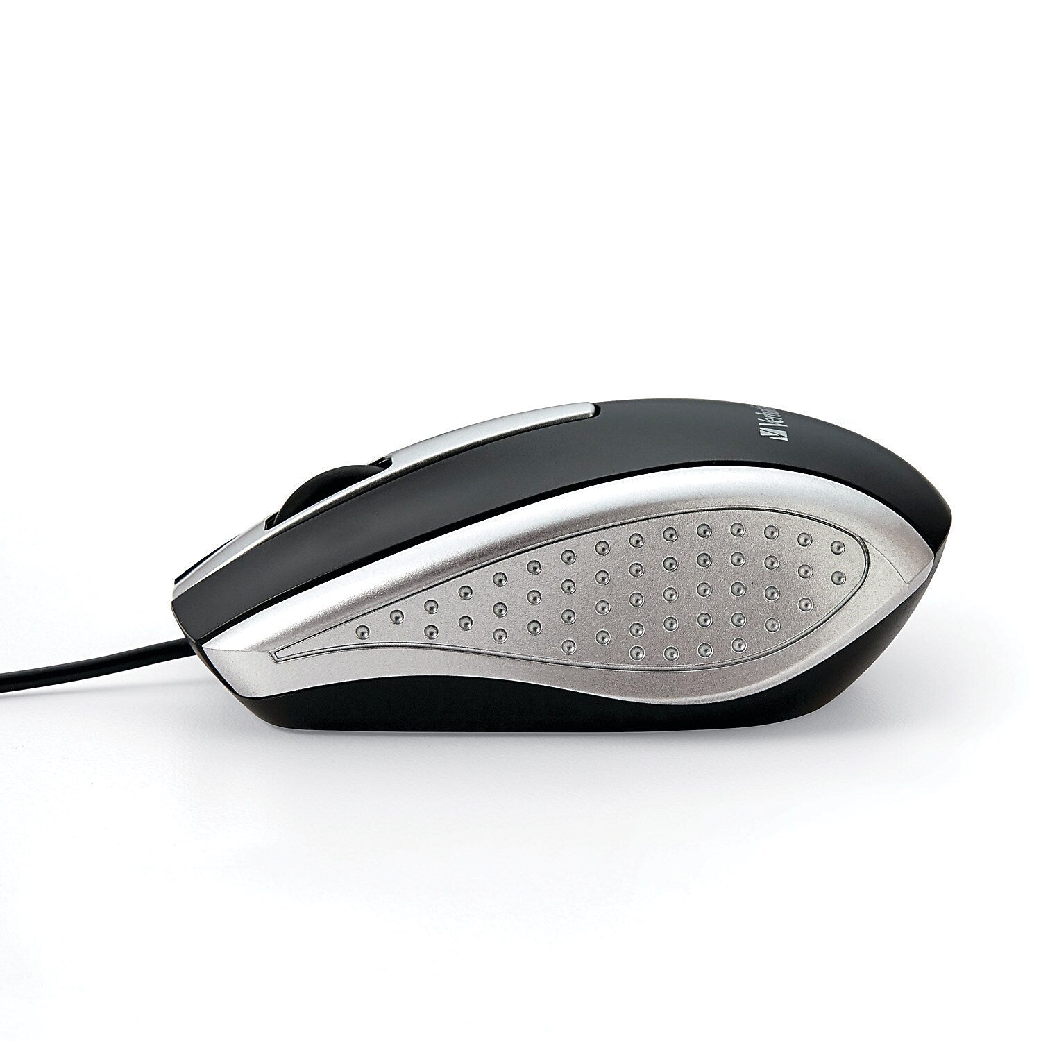 Verbatim Notebook Ergonomic Ambidextrous Opitcal USB Mouse, Silver (99741)
