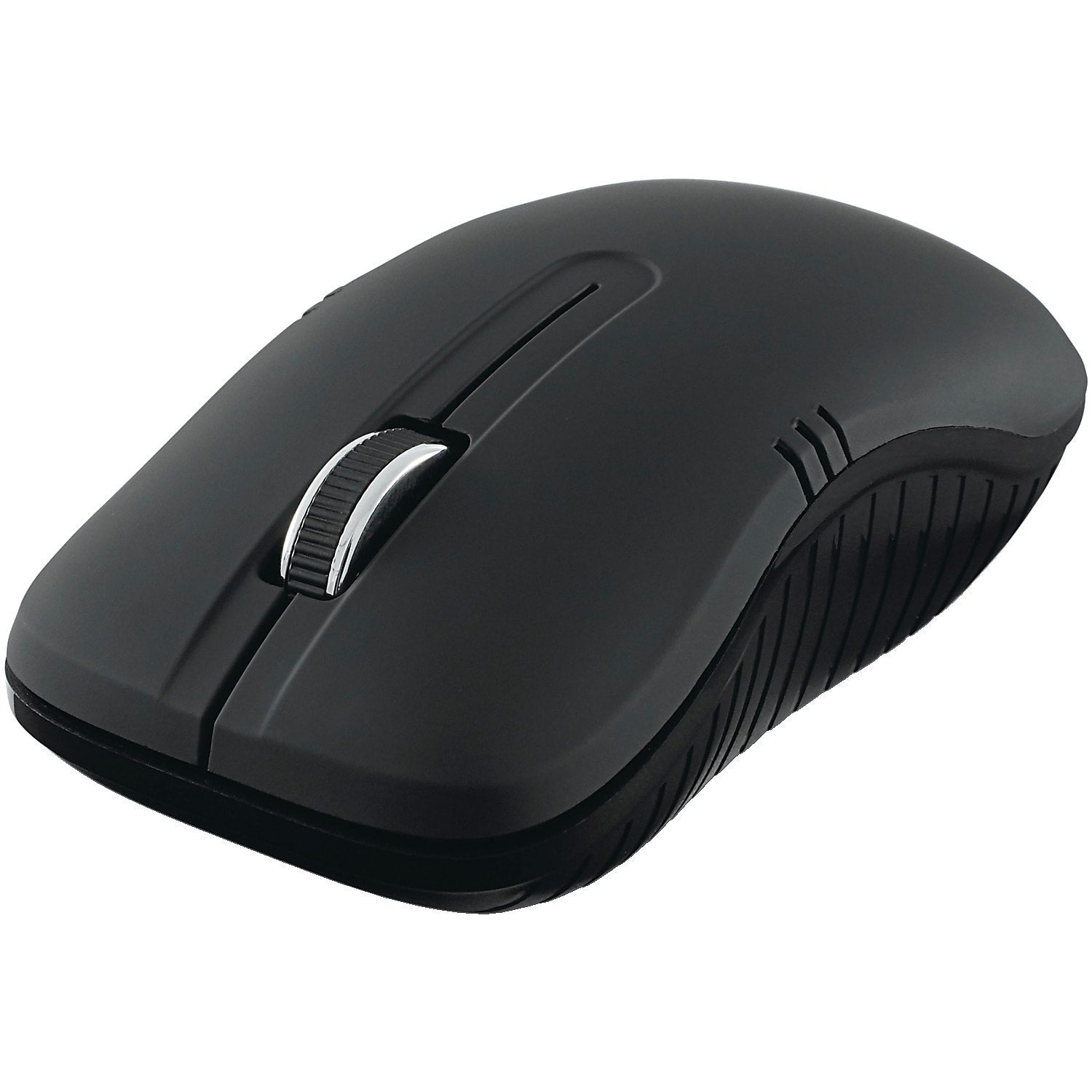 Verbatim Commuter Wireless Ergonomic Ambidextrous Optical USB Mouse, Black (99765)