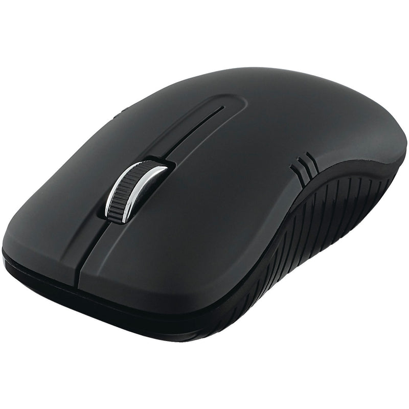 Verbatim Commuter Wireless Ergonomic Ambidextrous Optical USB Mouse, Black (99765)