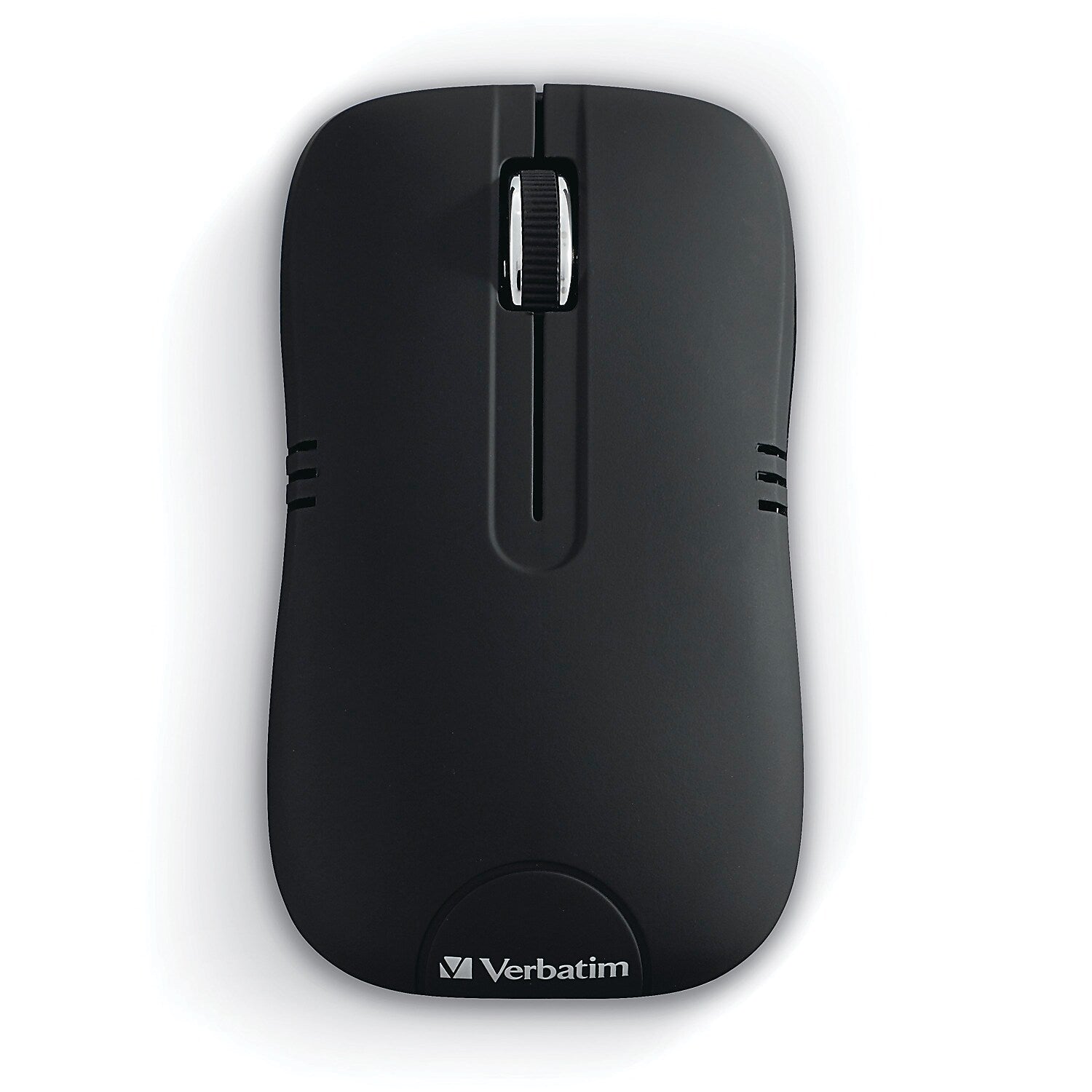 Verbatim Commuter Wireless Ergonomic Ambidextrous Optical USB Mouse, Black (99765)