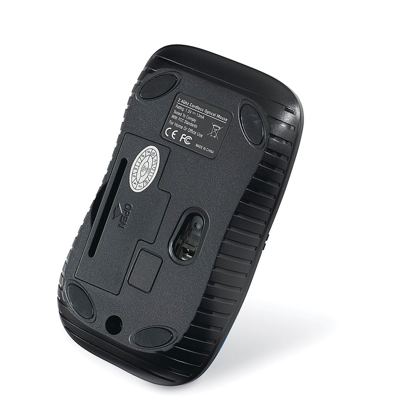 Verbatim Commuter Series Wireless Notebook Optical Mouse, Matte Blue (99766)