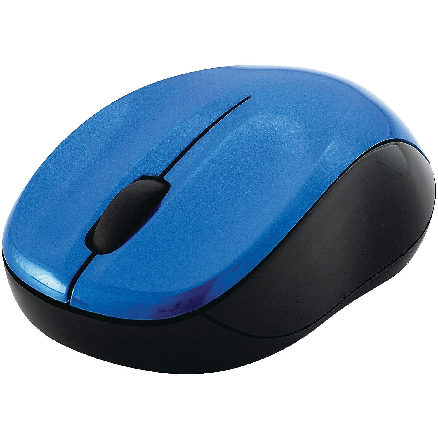 Verbatim Silent Wireless Ergonomic Ambidextrous Optical USB Mouse, Blue (VER99770)