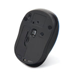 Verbatim Silent Wireless Ergonomic Ambidextrous Optical USB Mouse, Blue (VER99770)