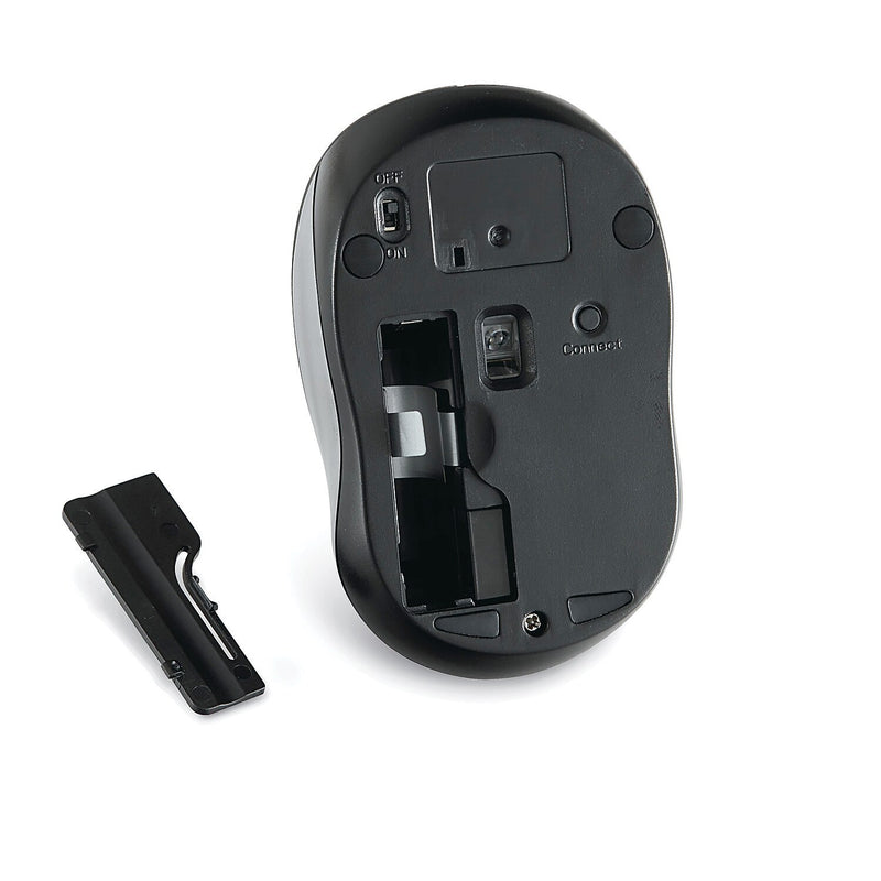 Verbatim Silent Wireless Ergonomic Ambidextrous Optical USB Mouse, Blue (VER99770)