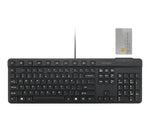 Kensington Simple Solutions Keyboard, Black (K55115US)