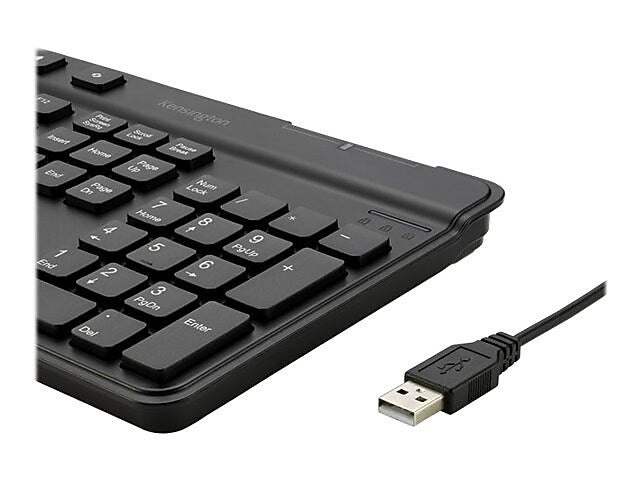 Kensington Simple Solutions Keyboard, Black (K55115US)