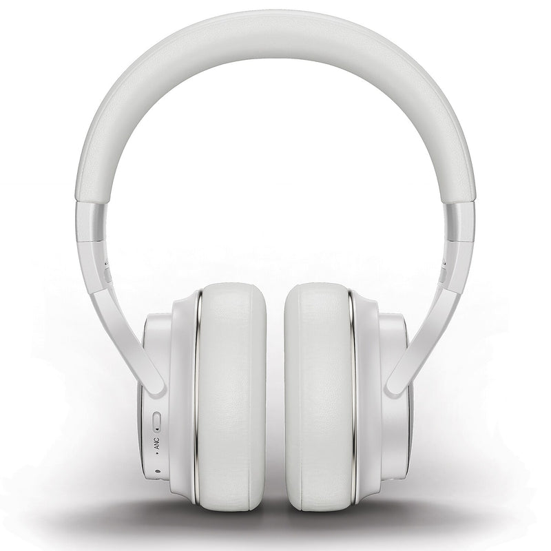 Raycon The Everyday Over-Ear Active-Noise-Canceling Wireless Bluetooth Headphones with Microphone, Frost White (RBH820-WHI)