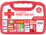 Johnson & Johnson All-Purpose First Aid Kit, 160 Pc. (202045)