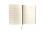 Denik Samantha Journal, 5.8" x 8.3", College Ruled, Orange/Cream, 144 Pages (AHBC508L)