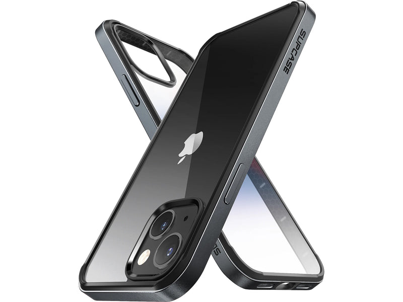 SUPCASE Unicorn Beetle Black Edge Clear Bumper Case for iPhone 13 (SUP-iPhone2021-6.1-Edge-Black)
