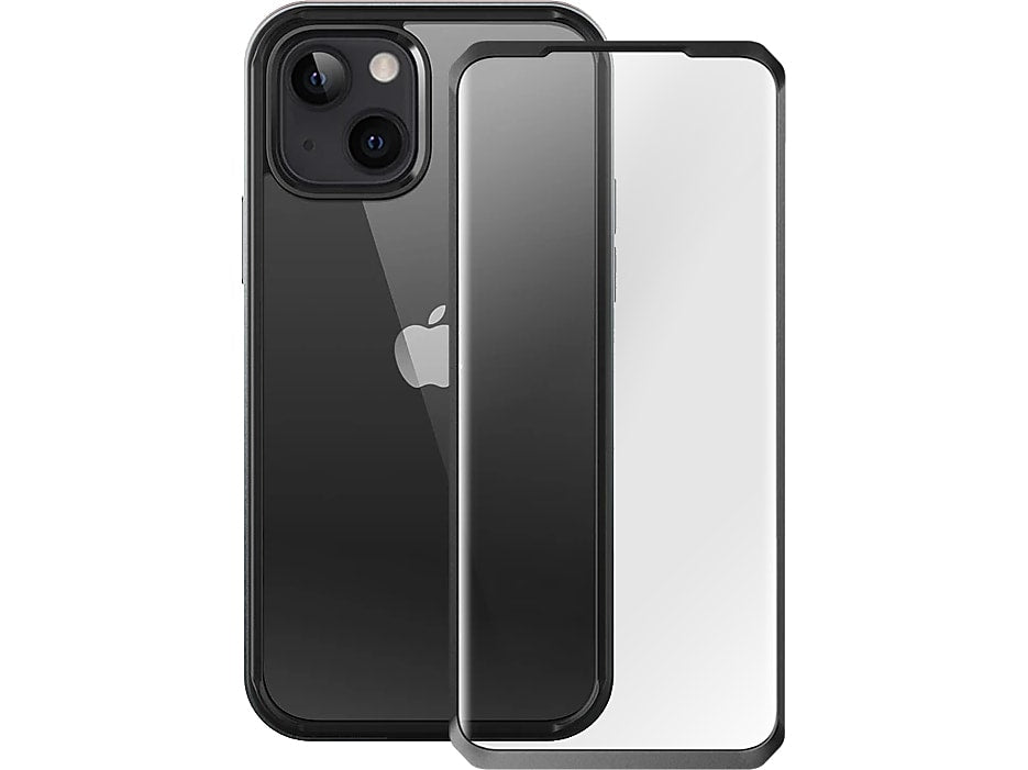 SUPCASE Unicorn Beetle Black Edge with Screen Protector Clear Case for iPhone 13 (SUP-iPhone2021-6.1-EdgePro-SP-Black)