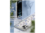 i-Blason Halo Bouquet Purple Snap Case for iPhone 13 Pro Max (iPhone2021-6.7-Halo-N)