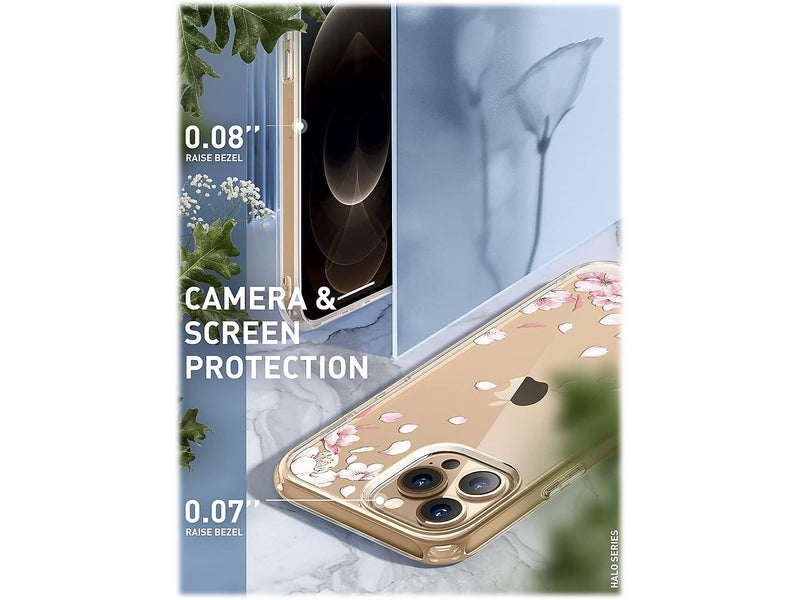 i-Blason Halo Cherry Blossom snap Case for iPhone 13 Pro Max (iPhone2021-6.7-Halo-J)