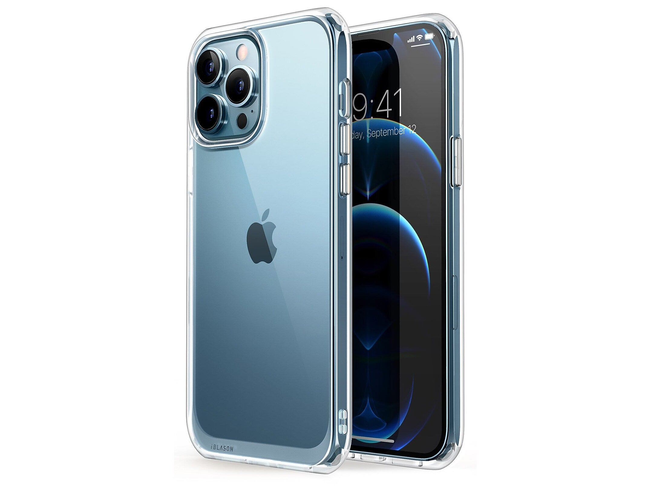 i-Blason Halo Clear Snap Case for iPhone 13 Pro Max (iPhone2021-6.7-Halo-Clear)