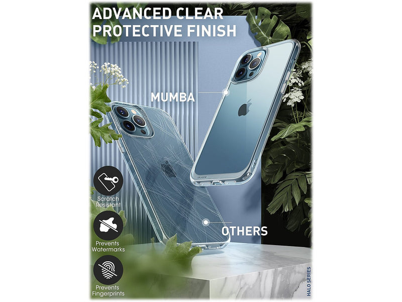 i-Blason Halo Clear Snap Case for iPhone 13 Pro Max (iPhone2021-6.7-Halo-Clear)