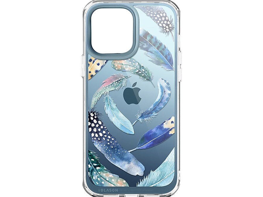 i-Blason Halo Feather Swirl Snap Case for iPhone 13 Pro Max (iPhone2021-6.7-Halo-C)