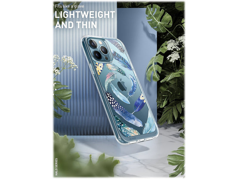 i-Blason Halo Feather Swirl Snap Case for iPhone 13 Pro Max (iPhone2021-6.7-Halo-C)