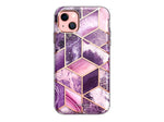 i-Blason Cosmo Marble Purple Snap Case for iPhone 13 (iPhone2021-6.1-Cosmo-SP-Ameth)
