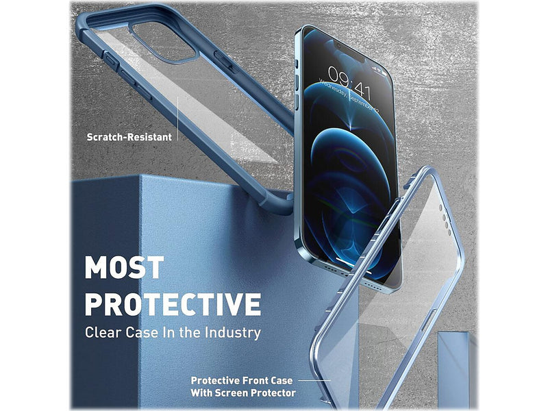 i-Blason Ares Blue Snap Case for iPhone 13 Pro (iPhone2021Pro-6.1-Ares-SP-Azure)