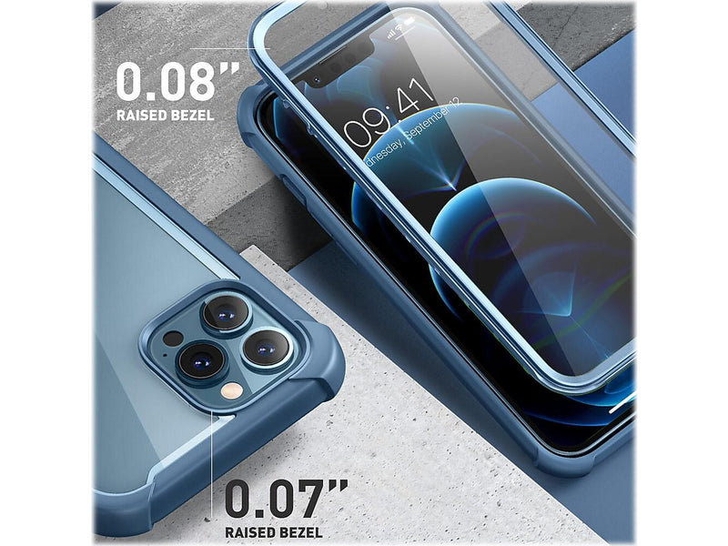 i-Blason Ares Blue Snap Case for iPhone 13 Pro (iPhone2021Pro-6.1-Ares-SP-Azure)