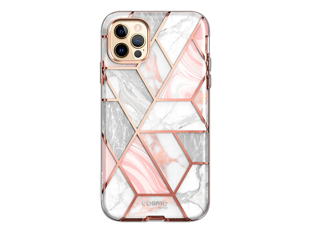 i-Blason Cosmo Marble Pink Snap Case for iPhone 13 Pro (iPhone2021Pro-6.1-Cosmo-SP-Marble)