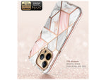 i-Blason Cosmo Marble Pink Snap Case for iPhone 13 Pro (iPhone2021Pro-6.1-Cosmo-SP-Marble)