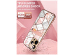 i-Blason Marble Pink Wallet Case for iPhone 13 Pro (iPhone2021Pro-6.1-CosCard-Marble)