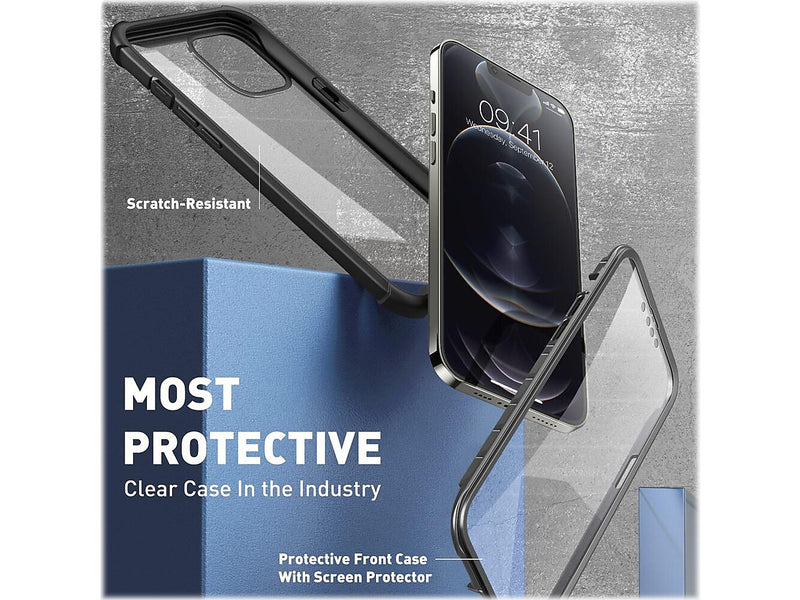 i-Blason Ares Black Snap Case for iPhone 13 Pro (iPhone2021Pro-6.1-Ares-SP-Black)