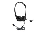 Hamilton Buhl WorkSmart Stereo On Ear Computer Headset, Black (WS2BK)