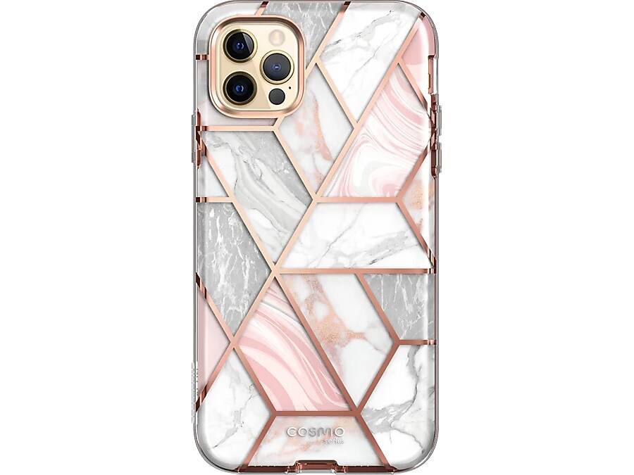 i-Blason Cosmo Marble Pink Snap Case for iPhone 13 Pro Max (iPhone2021-6.7-Cosmo-SP-Marble)