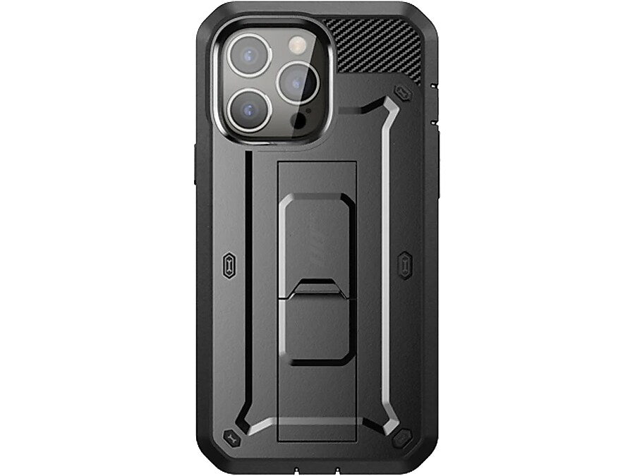 SUPCASE Unicorn Beetle Pro Black Rugged Case for iPhone 13 Pro Max (SUP-iPhone2021-6.7-UBPro-SP-Black)