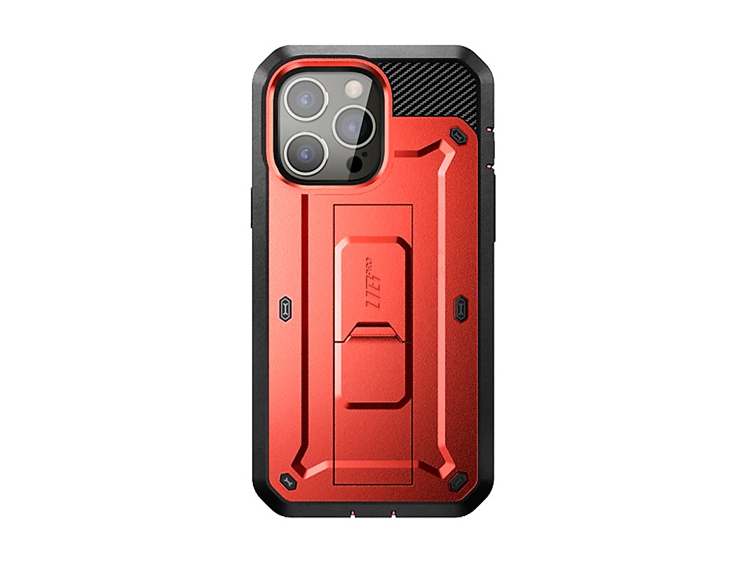 SUPCASE Unicorn Beetle Pro Metallic Red Rugged Case for iPhone 13 Pro (SUP-iPhone2021Pro-6.1-UBPro-SP-Ruddy)